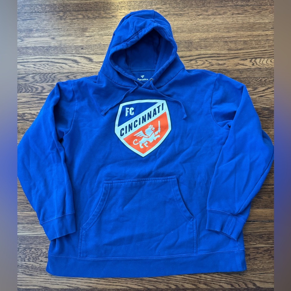 #656 FC CINCINNATI (FANATICS) Thick Blue Hoodie